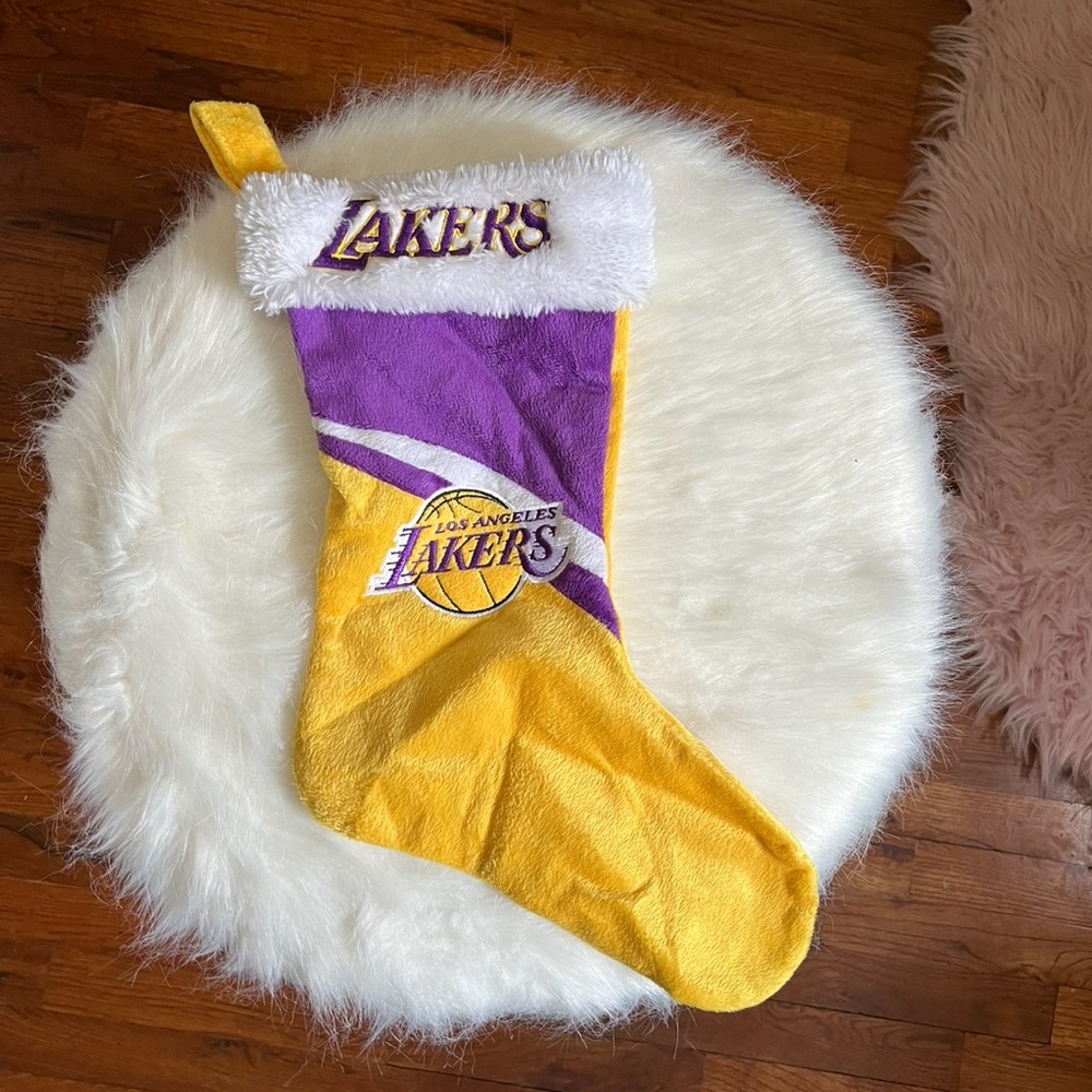 Los Angeles Lakers Christmas Stocking